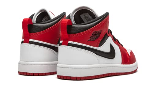 Jordan Preschool Air Jordan 1 Mid PS 640734 173 Chicago 2020 - Size 2Y White/Gym Red-Black