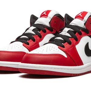 Jordan Preschool Air Jordan 1 Mid PS 640734 173 Chicago 2020 - Size 2Y White/Gym Red-Black