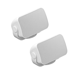 Sonos Outdoor Speakers- Pair of Architectural Speakers by Sonance for Outdoor Listening (Renewed)