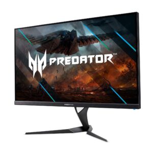 Acer Predator XB323U GPbmiiphzx 32" WQHD (2560 x 1440) IPS NVIDIA G-SYNC Compatible Monitor, VESA Certified DisplayHDR600, Up to 0.5ms, 170Hz, (1 Display Port, 2 HDMI and 4 USB 3.0), Black