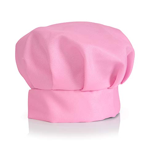 Next Milestones Kids Cute Unicorn Apron Pink Chef Hat and Mitt for Kitchen Play Cooking Baking Fun (Small)