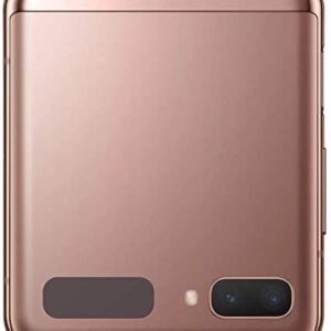 Samsung Galaxy Z Flip 5G Factory Unlocked New Android Cell Phone | US Version Smartphone | 256GB Storage | Folding Glass Technology| Long-Lasting Mobile Battery | Mystic Bronze -(Renewed)