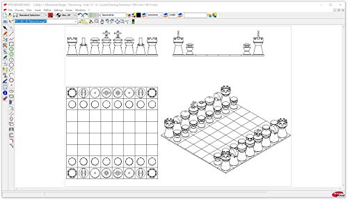 Becker CAD 12 3D PRO - sophisticated 2D and 3D CAD software for professionals - for 3 PCs - 100% compatible with AutoCAD and Windows 11, 10, 8 and 7