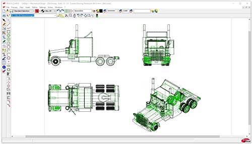 Becker CAD 12 3D PRO - sophisticated 2D and 3D CAD software for professionals - for 3 PCs - 100% compatible with AutoCAD and Windows 11, 10, 8 and 7