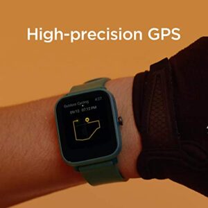 Amazfit Bip U Pro Smart Watch with Alexa Built-In for Men Women, GPS Fitness Tracker with 60+ Sport Modes, Blood Oxygen Heart Rate Sleep Monitor, 5 ATM Water Resistant, for iPhone Android(Green)