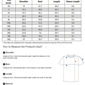 SOLY HUX Women's Graphic Oversized Tees Letter Print Summer Tops Vintage Half Sleeve Loose Casual T Shirts Khaki L