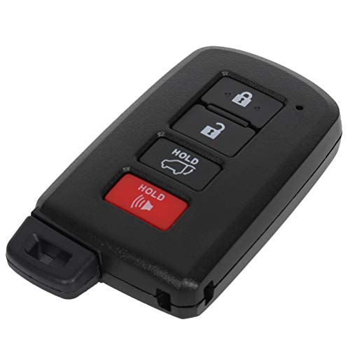 SCITOO Keyless Entry Remote Key Fob Replacement for 4 Buttons Uncut Car Key for Toyota Highlander 2014-2018 1pc FCC HYQ14FBA 314.3MHz