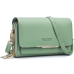 roulens small crossbody bag for women,cell phone purse women's shoulder handbags wallet purse with credit card slots