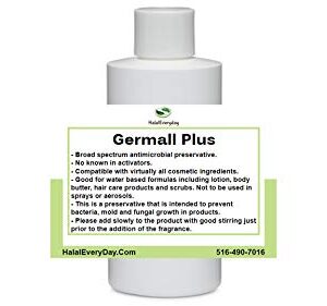 Kyabo Germall Plus- Natural Preservative - Clear Liquid - Excellent broad spectrum preservative - 4oz - Compatible with most cosmetic ingredients Good for water based formulas