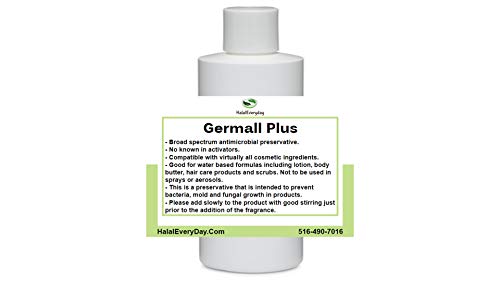 Kyabo Germall Plus- Natural Preservative - Clear Liquid - Excellent broad spectrum preservative - 4oz - Compatible with most cosmetic ingredients Good for water based formulas