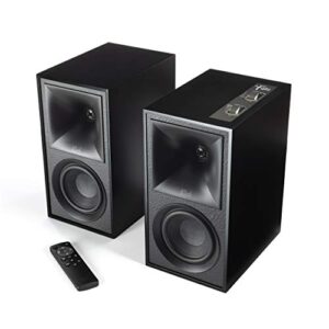 klipsch the fives powered speaker system (matte black)