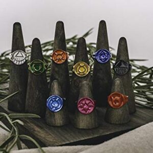 SalesOne LLC DC Comics Green Lantern Power Rings | Lantern Corps Power Rings | 9-Ring Set