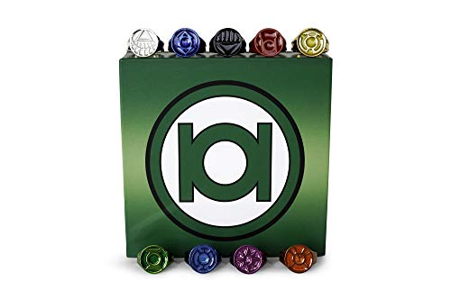 SalesOne LLC DC Comics Green Lantern Power Rings | Lantern Corps Power Rings | 9-Ring Set