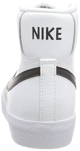 Nike Boy's Blazer Mid '77 (Big Kid) White/Black/Team Orange 7 Big Kid M