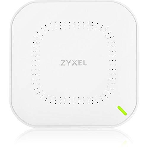 Zyxel WiFi 5 AC1200 W2 Wireless Gigabit Business Access Point | Mesh, Seamless Roaming, Captive Portal | WPA3 Security | NebulaFlex Hybrid Cloud| POE or AC Powered | AC Adapter Included | NWA1123ACv3