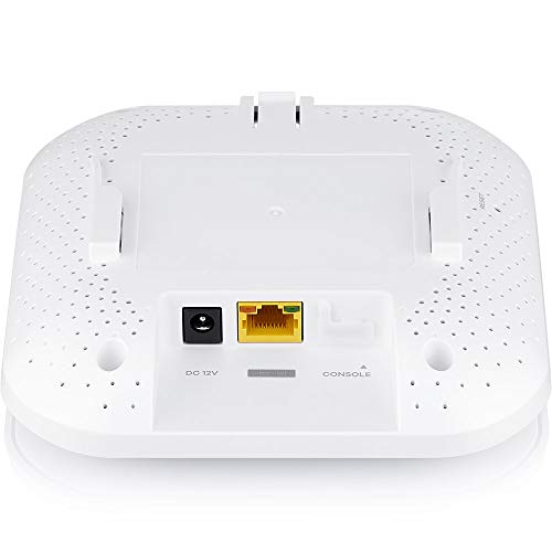 Zyxel WiFi 5 AC1200 W2 Wireless Gigabit Business Access Point | Mesh, Seamless Roaming, Captive Portal | WPA3 Security | NebulaFlex Hybrid Cloud| POE or AC Powered | AC Adapter Included | NWA1123ACv3