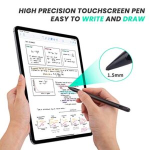 Electronic Stylus Pen for Amazon HD Fire 10/8 Tablet Pencil, Active Digital Capacitive Pen for Amazon Fire HD 10 Tablet, High Precision with Ultra Fine Tip,Good at Drawing and Writing,Black