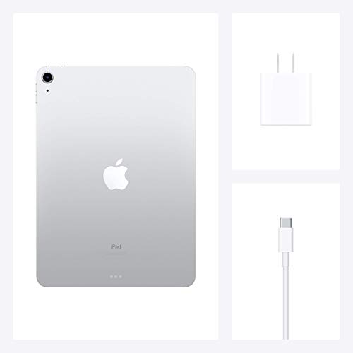 Apple iPad Air (10.9-inch, Wi-Fi, 64GB) - Silver (Latest Model, 4th Generation) (Renewed)