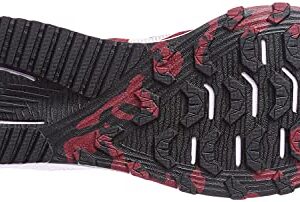 New Balance womens Dynasoft Nitrel V4 Trail Running Shoe, Garnet/Black, 8.5 US