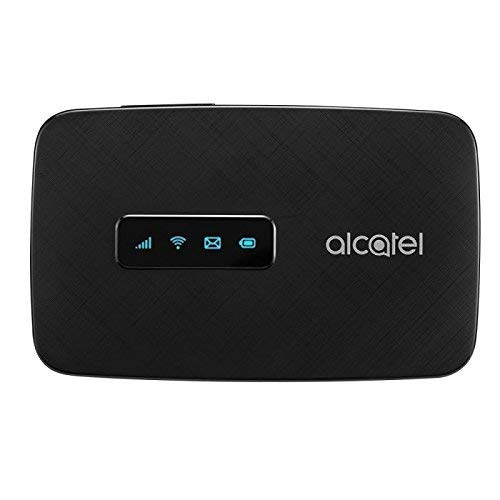 Alcatel Link Zone Wi-Fi Hotspot with 4G LTE Global Capabilities (insert a SIM Card), Mobile WiFi Hotspot - USA, Latin, Caribbean, Europe (Renewed)