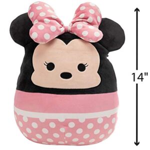 Squishmallows Official Kellytoy Plush 14" Minnie Mouse - Disney Ultrasoft Stuffed Animal Plush Toy