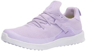 puma women's laguna sport golf shoe, light lavender silver white, 9