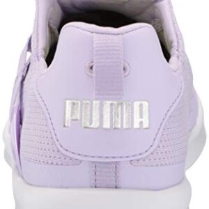 PUMA Women's Laguna Sport Golf Shoe, Light Lavender Silver White, 9