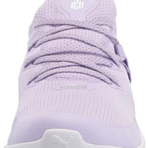 PUMA Women's Laguna Sport Golf Shoe, Light Lavender Silver White, 9