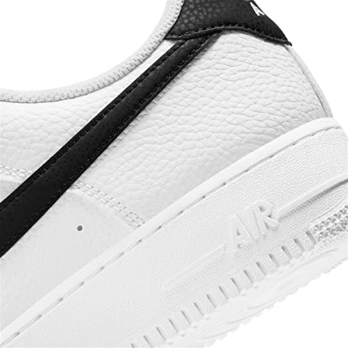 Nike Men's Low-Top Sneakers Basketball Shoe, White Black Dark, 11