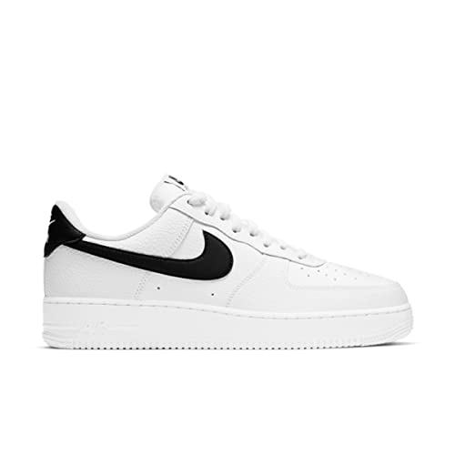 Nike Men's Low-Top Sneakers Basketball Shoe, White Black Dark, 11