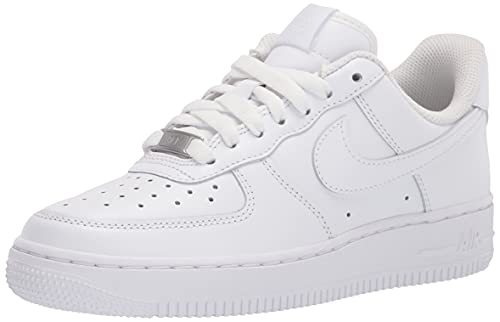 Nike Women's Basketball Shoes, White Metallic Logo, 10.5 US