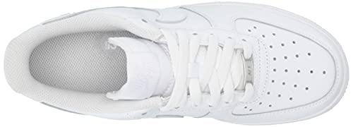 Nike Women's Basketball Shoes, White Metallic Logo, 10.5 US