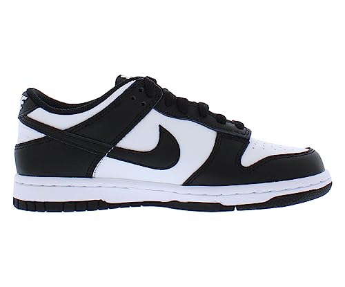 Nike Youth Dunk Low Retro GS CW1590 100 Panda - Black/White - Size 6.5Y