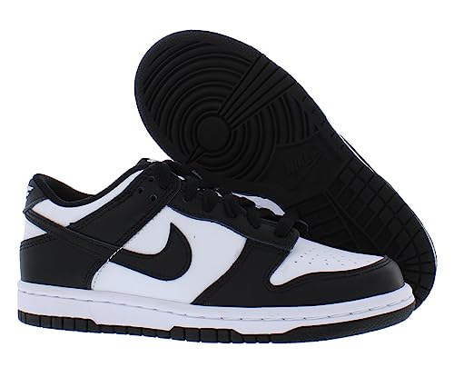 Nike Youth Dunk Low Retro GS CW1590 100 Panda - Black/White - Size 6.5Y