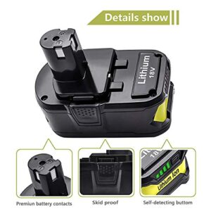 for RYOBI 18V Battery (4000mah)