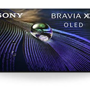 Sony A90J 83 Inch TV: BRAVIA XR OLED 4K Ultra HD Smart Google TV with Dolby Vision HDR and Alexa Compatibility XR83A90J- 2021 Model, Black