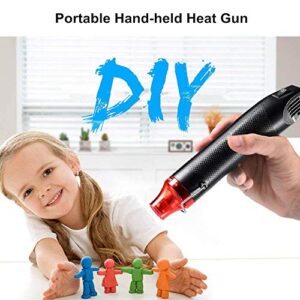 Sumi Living Mini Heat Gun, Electric Phone Repair Heat Tool Compact Hot Air Gun for DIY Embossing Shrink Wrap Drying Paint 110V