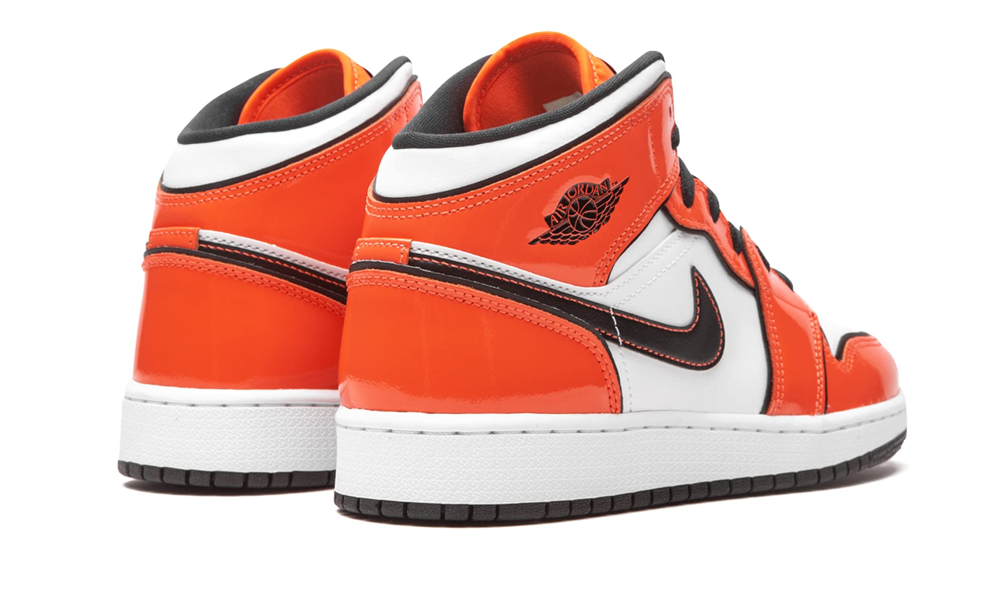 Big Kid's Jordan 1 Mid SE Turf Orange/Black-White (BQ6931 802) - 5.5