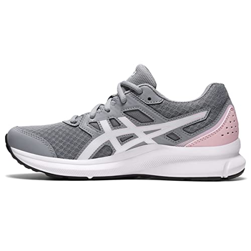 ASICS Women's JOLT 3 Running Shoes, 6.5, Sheet Rock/Pink Salt