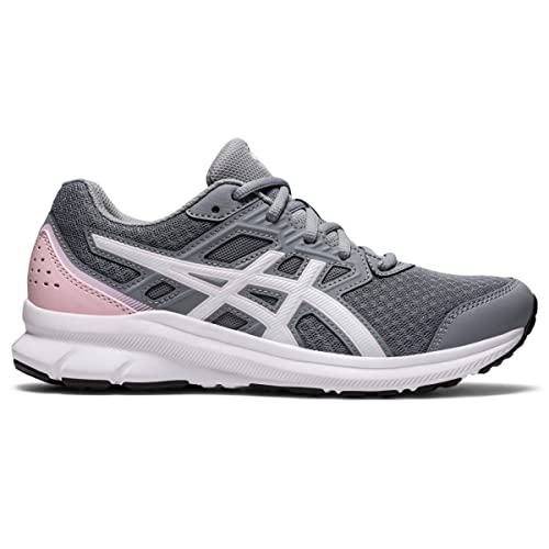 ASICS Women's JOLT 3 Running Shoes, 6.5, Sheet Rock/Pink Salt