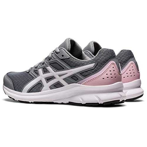 ASICS Women's JOLT 3 Running Shoes, 6.5, Sheet Rock/Pink Salt