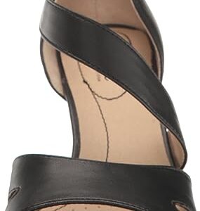 LifeStride Women's Mega Dress Sandal Heeled, Black Patent, 7.5