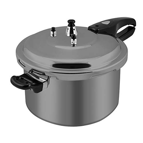 Barton 7.4Qt Pressure Canner w/Release Valve Titanium Canning Cooker Pot Stove Top Instant Fast Cooking