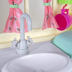 CoComelon Deluxe Feature Roleplay, Little Kitchen - Includes Interactive Kitchen Accessories - Toys for Kids and Preschoolers