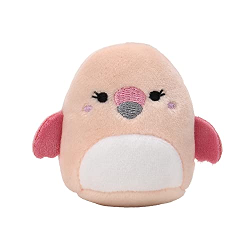 Squishville Mystery Mini-Squishmallows Plush - Wildlife Squad - Six 2-Inch Characters - Includes Michaela and Kiki Plus Four Mystery Figures - Irresistibly Soft, Colorful Plush