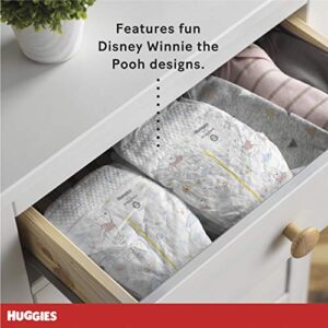 Newborn Baby Diapers (128ct) & Size 1 (198ct), Huggies Little Snugglers