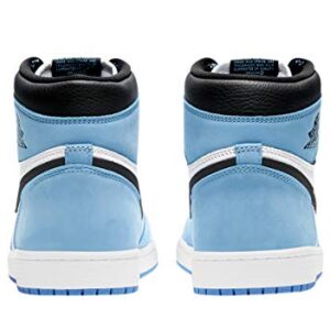 Nike Men's Air Jordan 1 Retro High OG Shoes, White/University Blue-black, 9.5