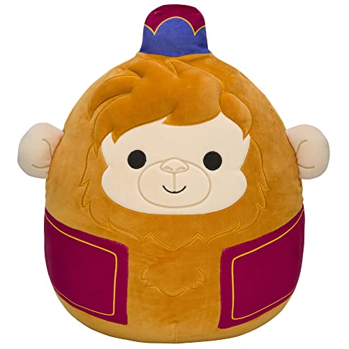 Squishmallows Disney 14-Inch Abu Plush - Add Abu to Your Squad, Ultrasoft Stuffed Animal Large Plush Toy, Official Kellytoy Plush