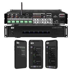 osd nero max12: 6-zone, 6-source amplifier 80w power, multi-room audio control, app integration for ios & android, expand up to 18 zones, control4 driver support