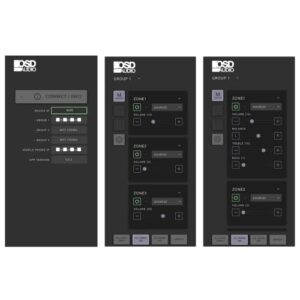 OSD Nero Max12: 6-Zone, 6-Source Amplifier 80W Power, Multi-Room Audio Control, App Integration for iOS & Android, Expand up to 18 Zones, Control4 Driver Support